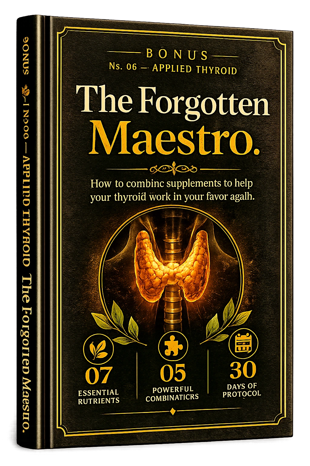 Bonus booklet cover: The Forgotten Conductor